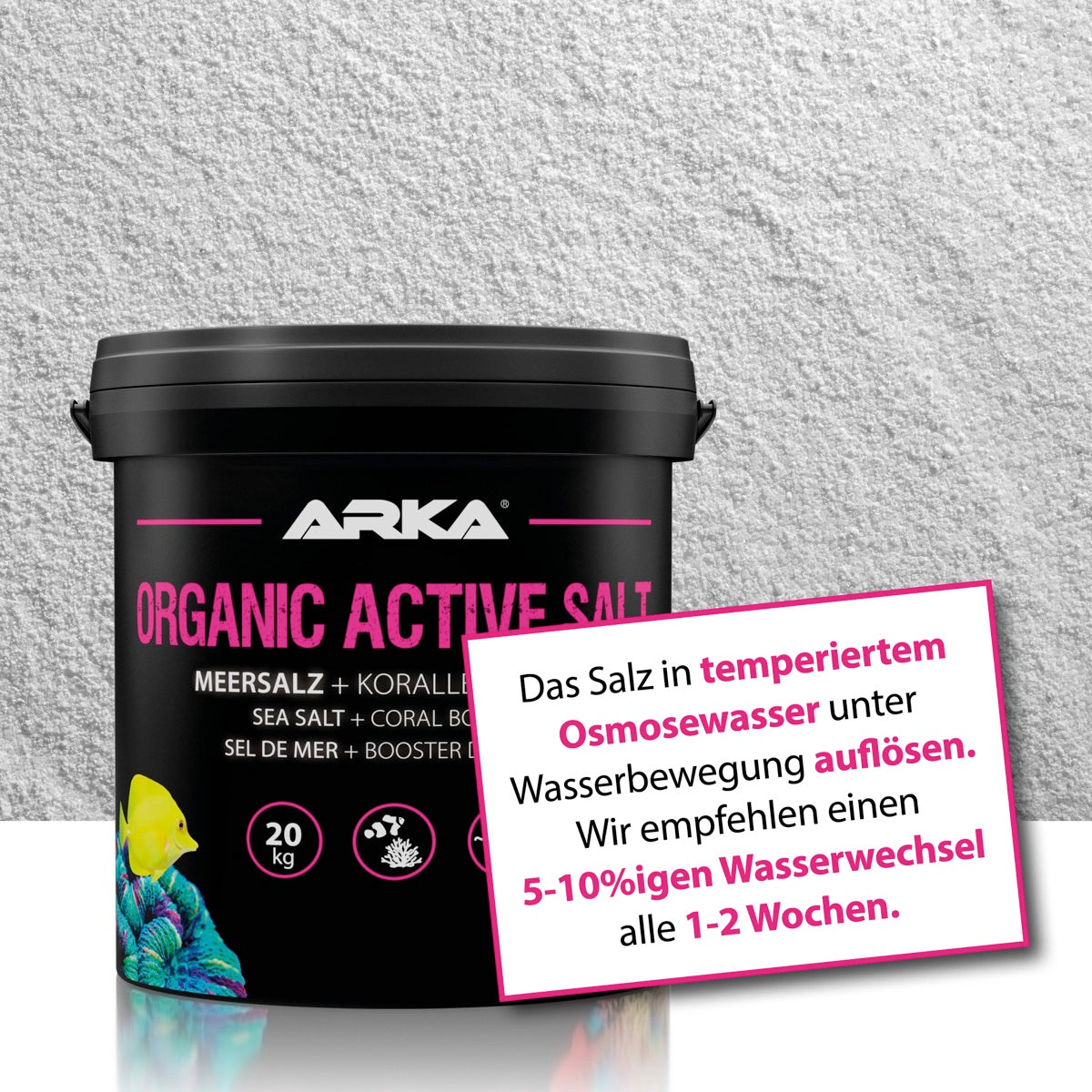 ARKA Organic Active Salt Meersalz 20 kg