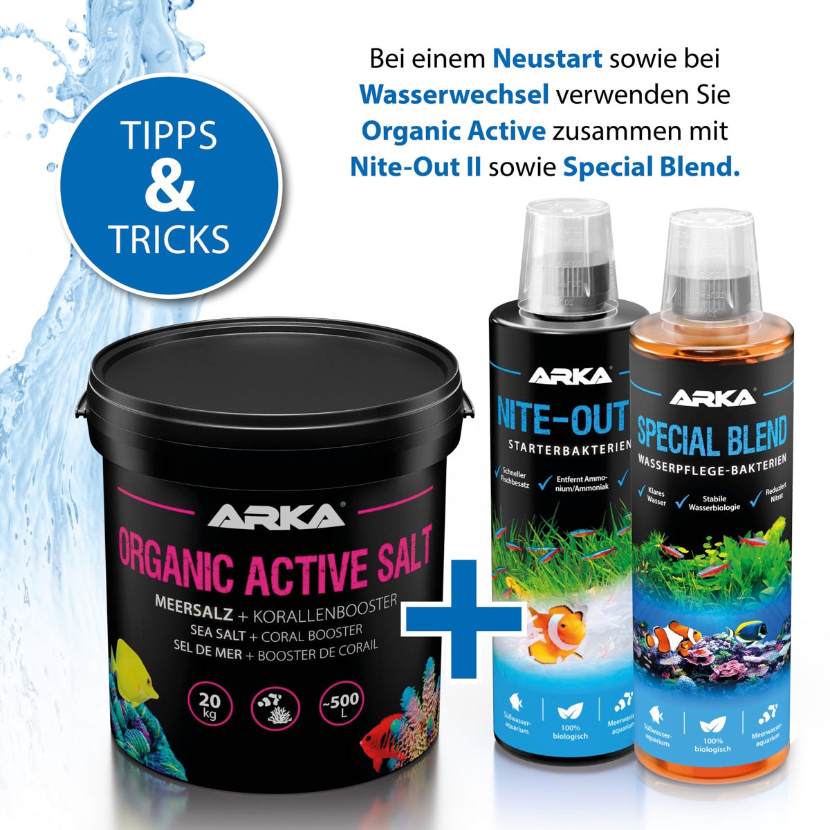 ARKA Organic Active Salt Meersalz 20 kg