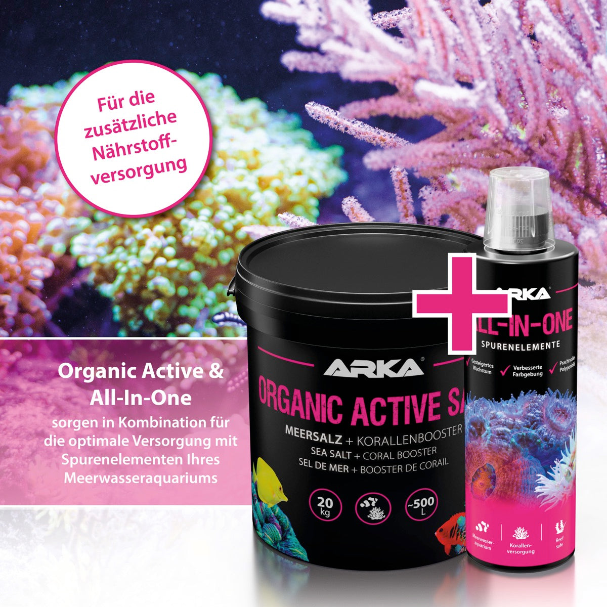 ARKA Organic Active Salt Meersalz 20 kg