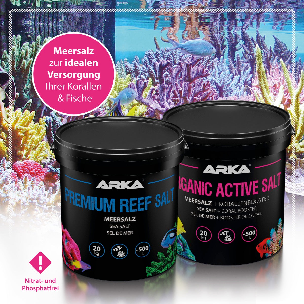 ARKA Organic Active Salt Meersalz 20 kg