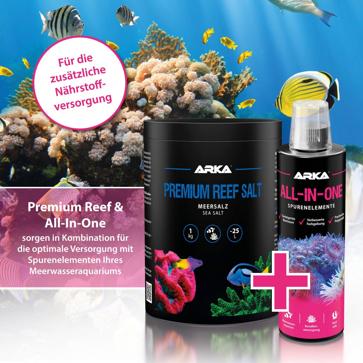 ARKA Premium Reef Salt Meersalz 1 kg
