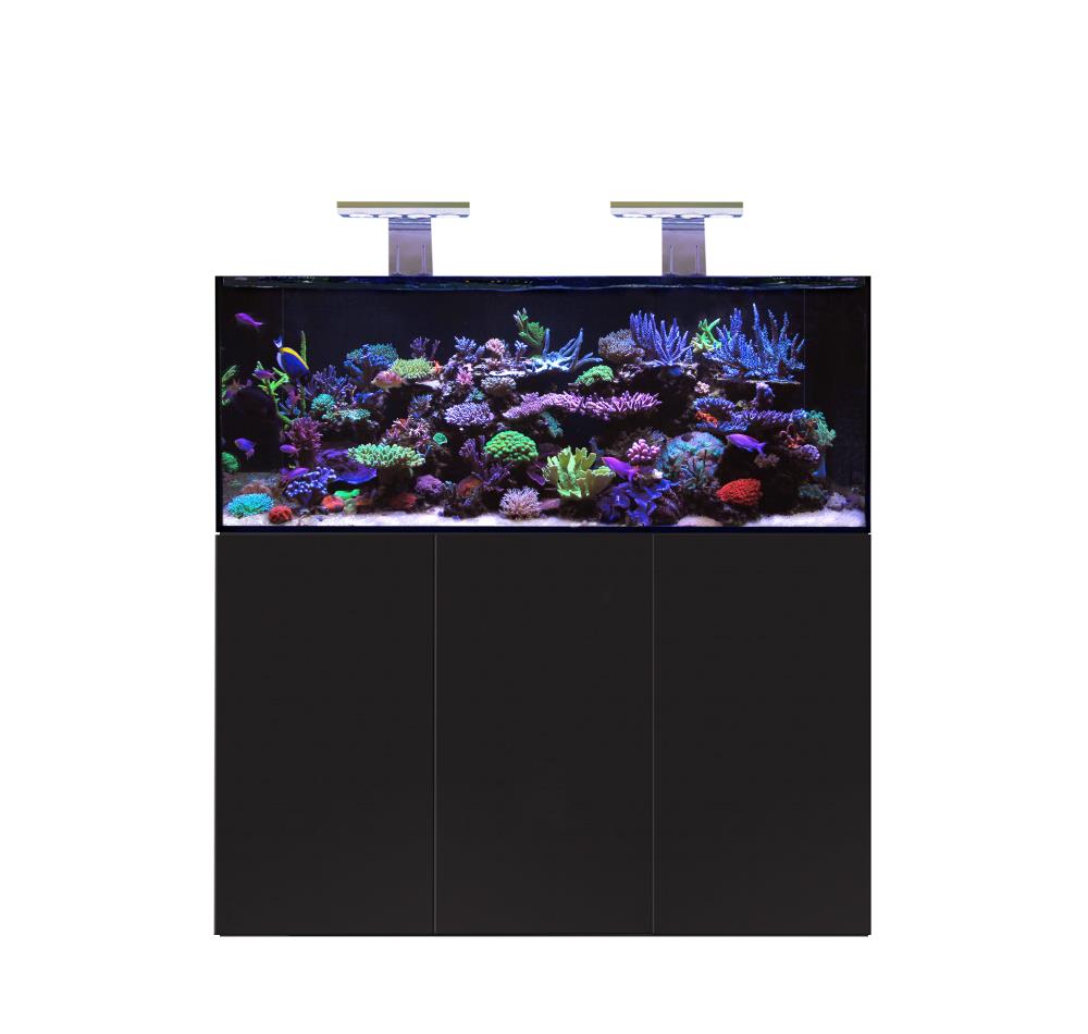 D-D AQUA-Pro Reef 1500 Metal Frame Black Gloss Aquariumsystem 150x60x56cm