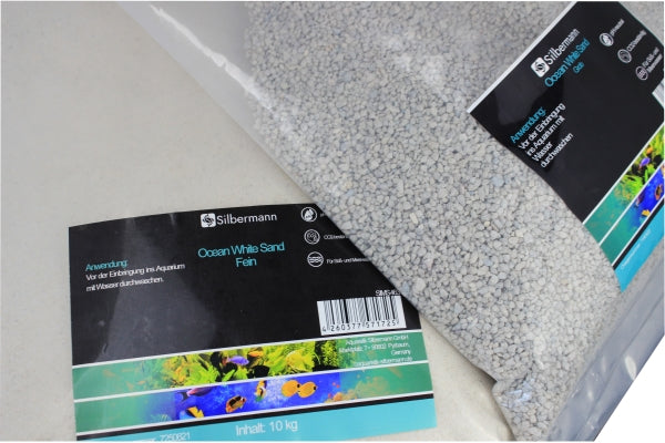 Silbermann Ocean White Sand fein (0,1-0,5mm) 5 kg