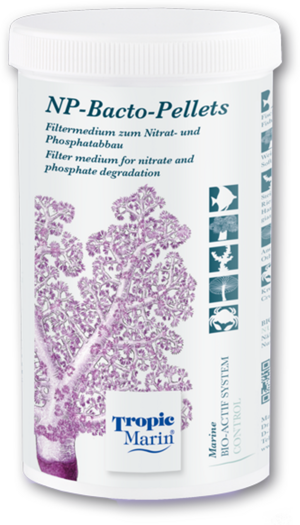 Tropic Marin NP-Bacto-Pellets Filtermedium Nitrat-/Phosphatabbau 500 ml