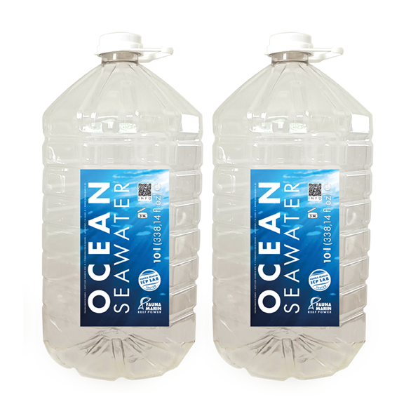 Fauna Marin Ocean Seawater natürliches Meerwasser 2x10 L