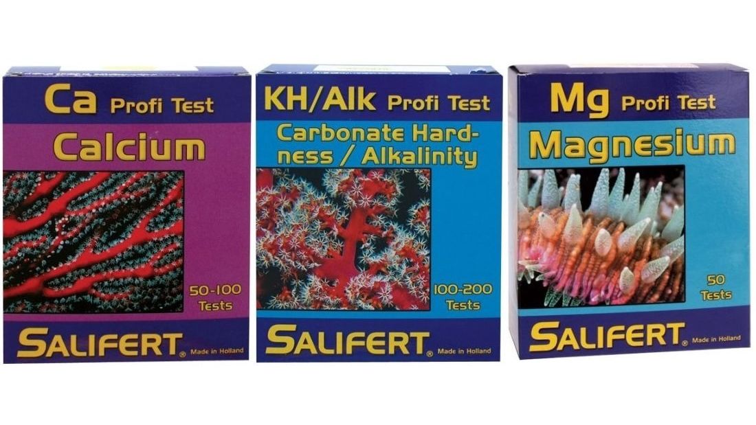 Salifert Test Calcium Karbonathärte Magnesium KH CA MG Sparpaket