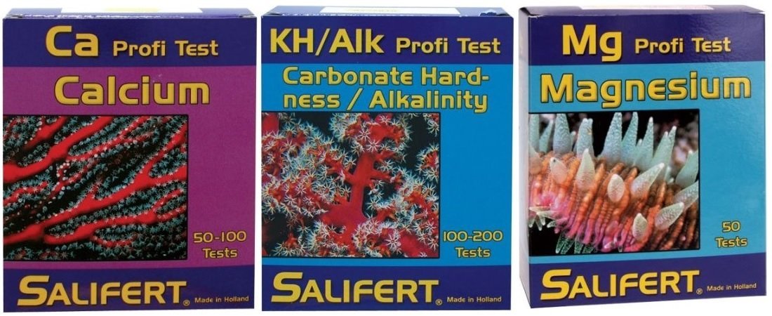 Salifert Test Calcium Karbonathärte Magnesium KH CA MG Sparpaket
