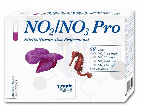 Tropic Marin Nitrat/Nitrit-Test NO2/NO3 Professional (50 Tests)