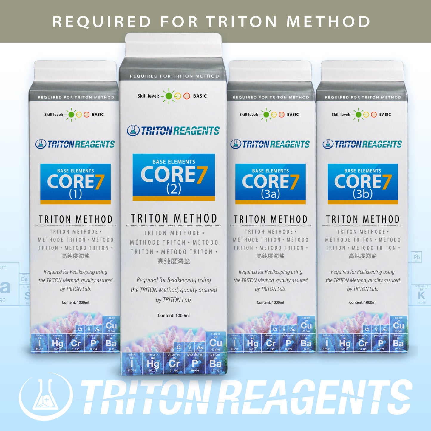 Triton SET Core7 Base Elements 4000ml