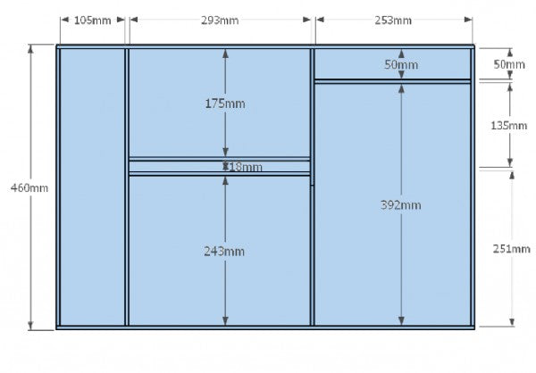 D-D Reef-Pro 1200 White Gloss Aquariumsystem 120x60x46cm