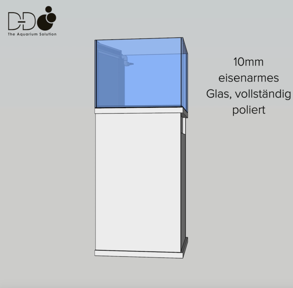 D-D Reef-Pro 600 Carbon Oak Aquariumsystem 60x60x46cm