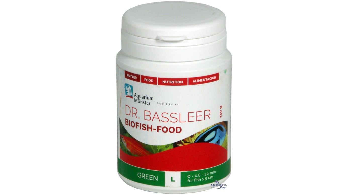 Dr. Bassleer Biofish Food GREEN L 60 g