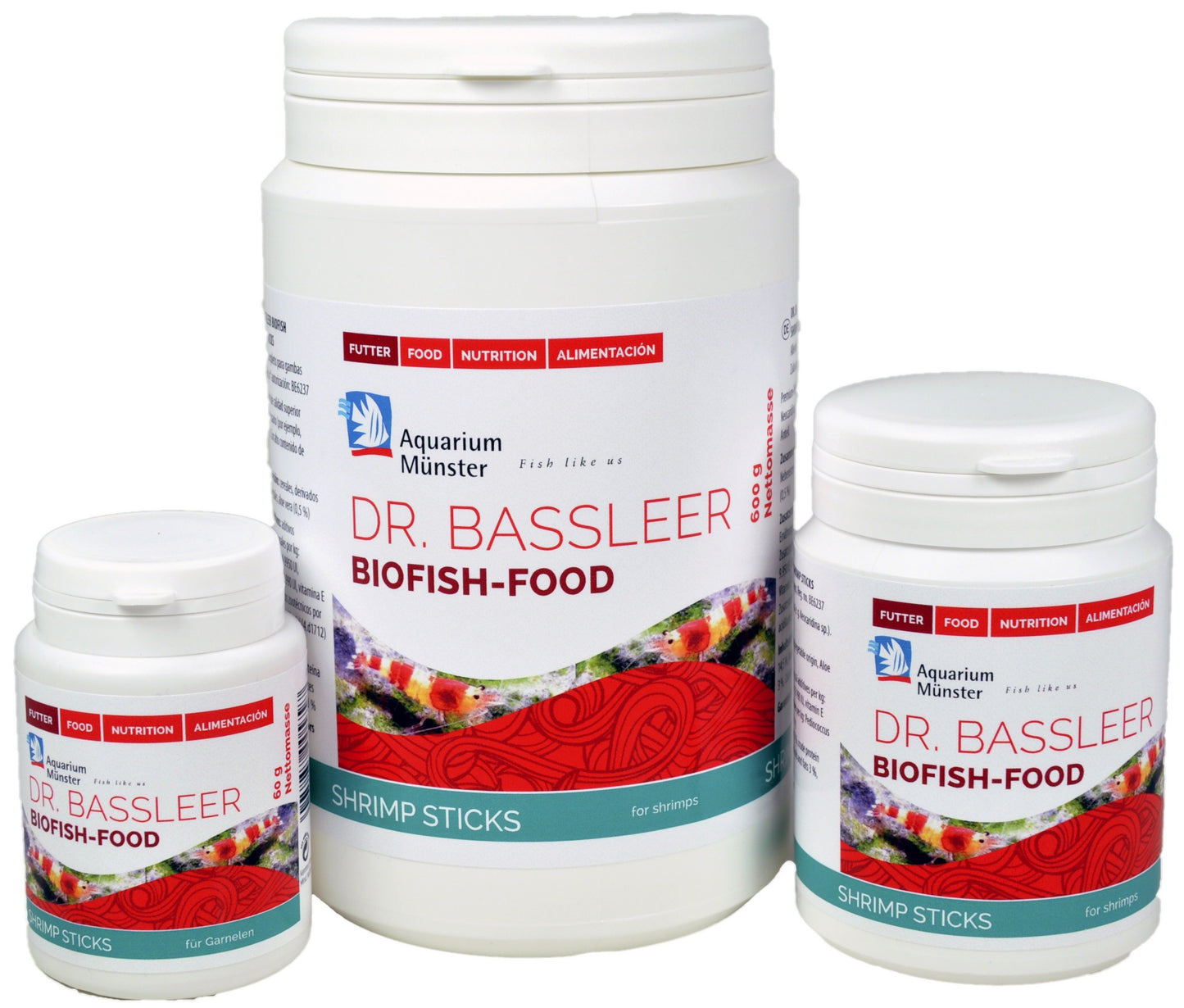 Dr. Bassleer Biofish Food SHRIMP STICKS REGULAR 60 g