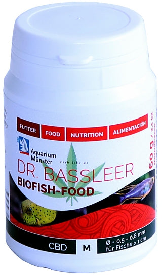 *NEU* Dr. Bassleer Biofish Food CBD M 60 g