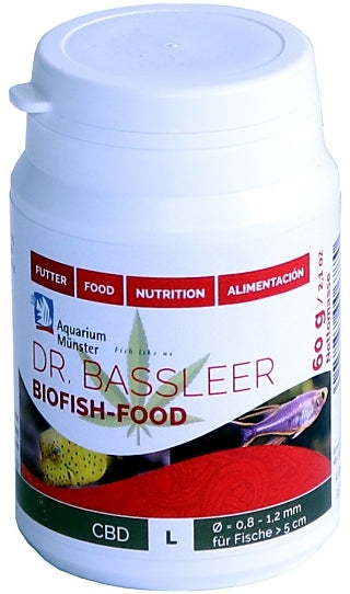 *NEU* Dr. Bassleer Biofish Food CBD L 60 g