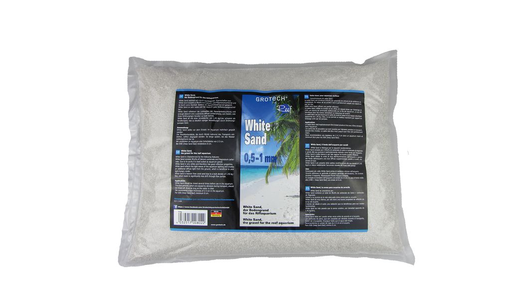 Grotech White Sand 0,5 - 1 mm 5 kg