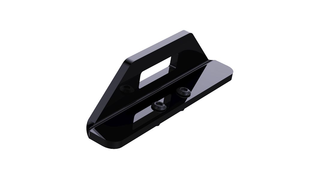 Reef Factory Reef flare Pro Reverse profile hanger S/M/L (black) (2 St.)