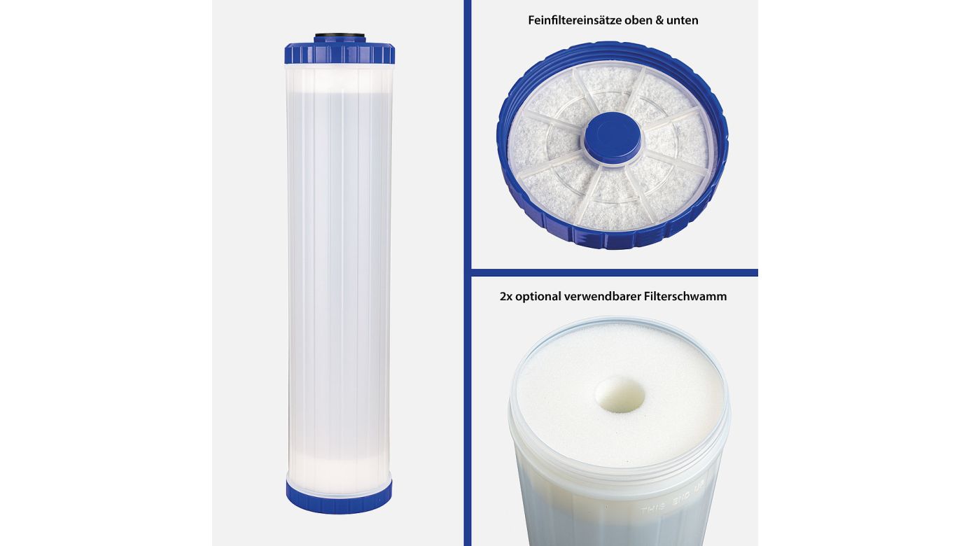 ARKA myAqua Multifilter 4 L inkl. Innenkartusche & Zubehör