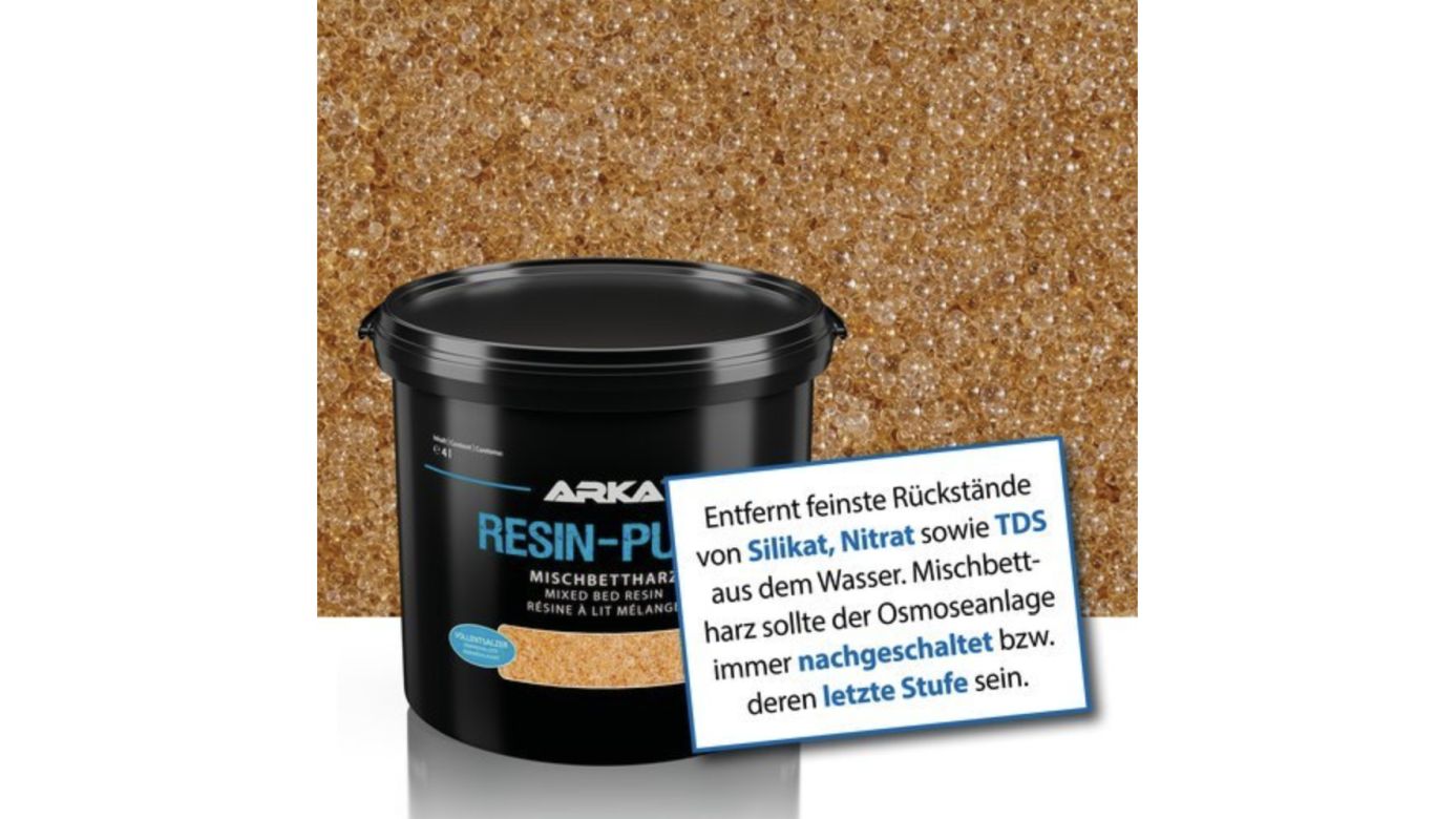 ARKA Resin Pure Mischbettharz 4 Liter Eimer