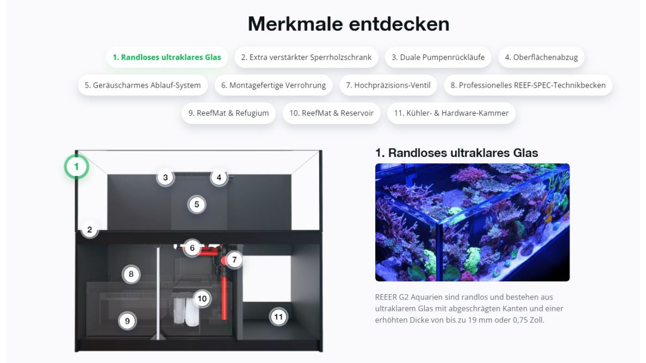 Red Sea REEFER™ 170 System G2+ Weiß (R42112G2P-EUR)