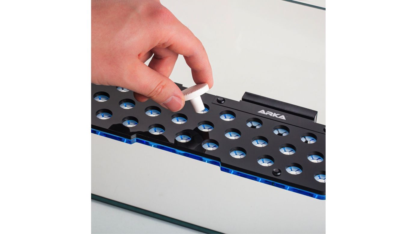 ARKA myReef Frag Rack Deck mit Magnet (32 Löcher, max. 12mm Glasstärke)