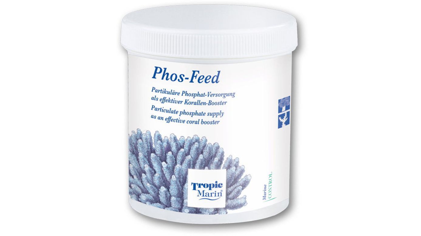 Tropic Marin Phos-Feed Partikuläres Phosphat für die gezielte Nährstoffversorgung 300 g