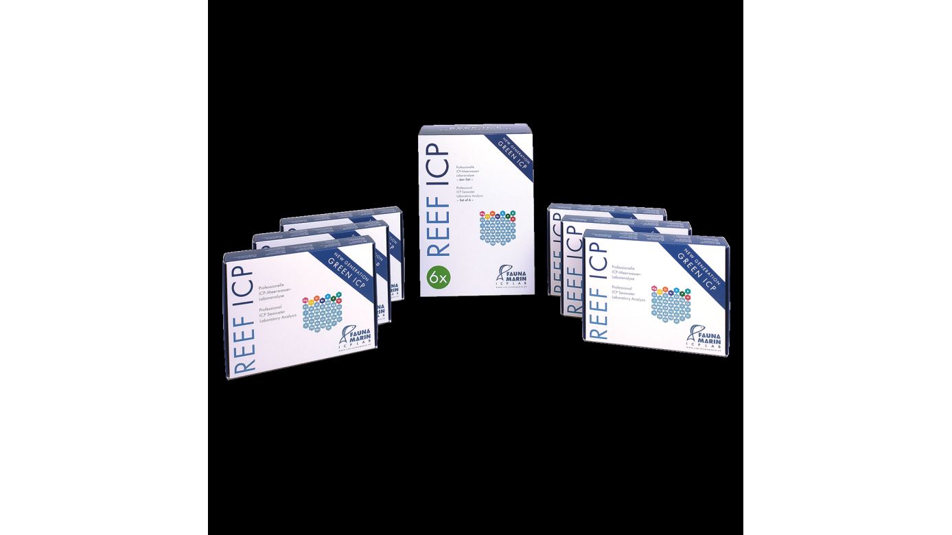 Fauna Marin Reef SRL ICP Wasseranalyse 6er Set