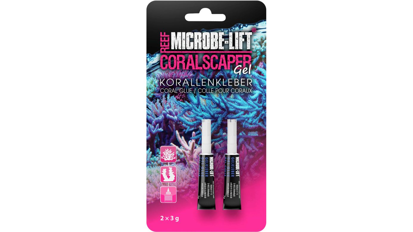 Microbe-Lift Coralscaper Gel Korallenkleber Sekundenkleber 2x3 g