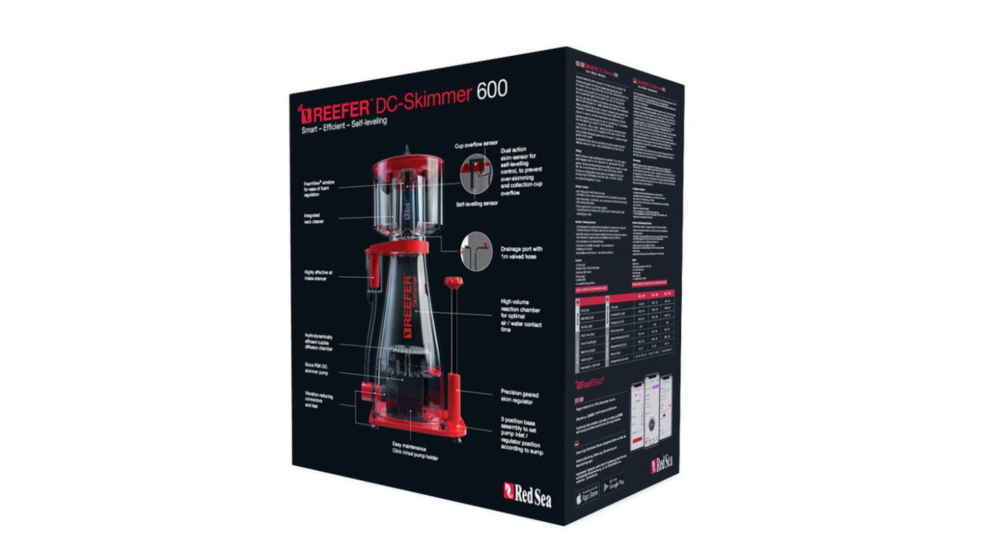 Red Sea Reefer Skimmer Abschäumer 600 mit DC Pump (Controller exklusiv) (R50507EUR)