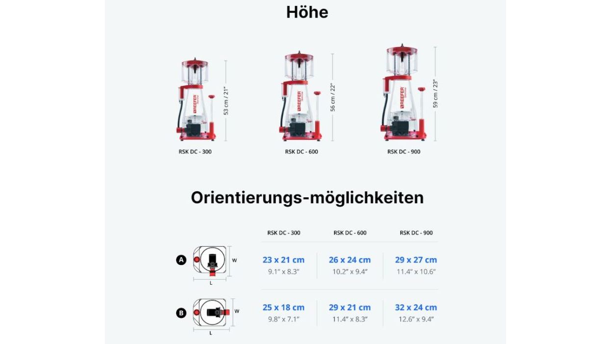 Red Sea Reefer Skimmer Abschäumer 600 mit DC Pump (Controller exklusiv) (R50507EUR)