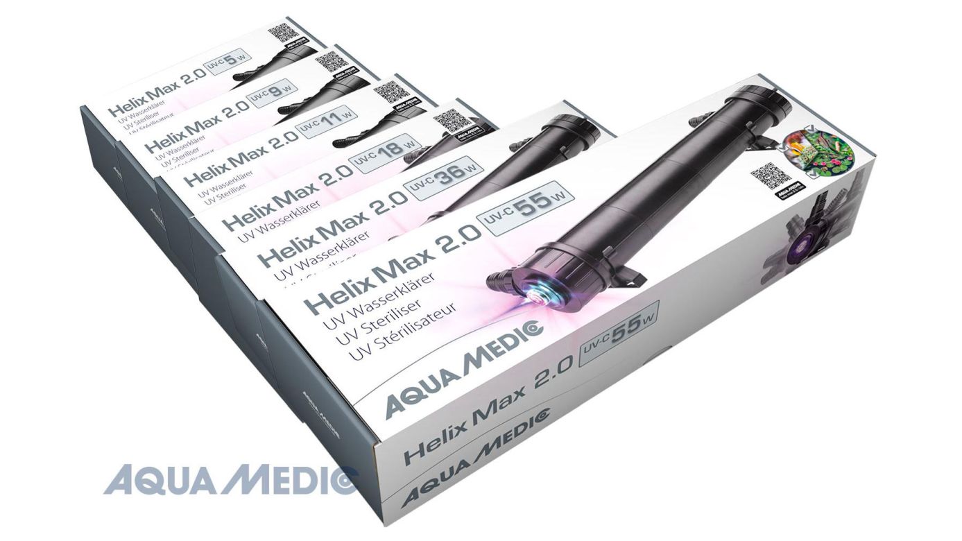 Aqua Medic Helix Max 2.0 UV-C Wasserklärer 5W