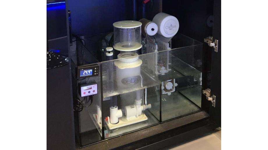 D-D Reef-Pro 900 D-LUX White Gloss Aquarium inkl. Beleuchtung, Riffaufbau, Salz