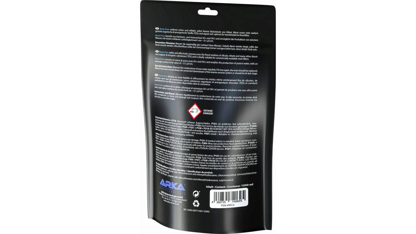 Microbe-Lift Resin Pure Mischbettharz 1 Liter