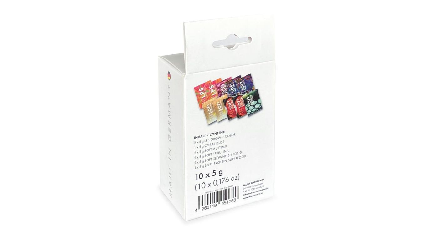 Fauna Marin Tasting Set Mix Futter Proben 10 St.