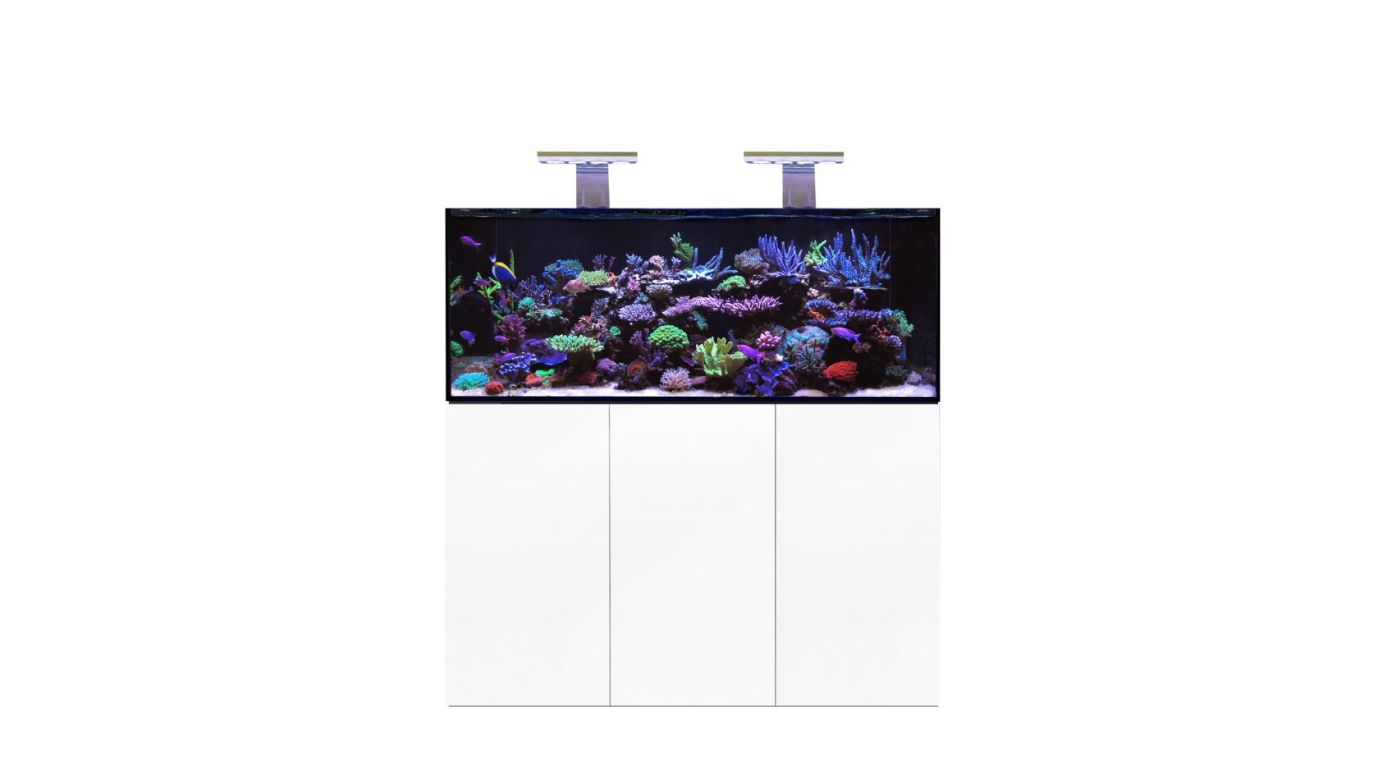 D-D AQUA-Pro Reef 1500 Metal Frame White Gloss Aquariumsystem 150x60x56cm