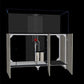 D-D AQUA-Pro Reef 1500 Metal Frame Platinum Oak Aquariumsystem 150x60x56cm