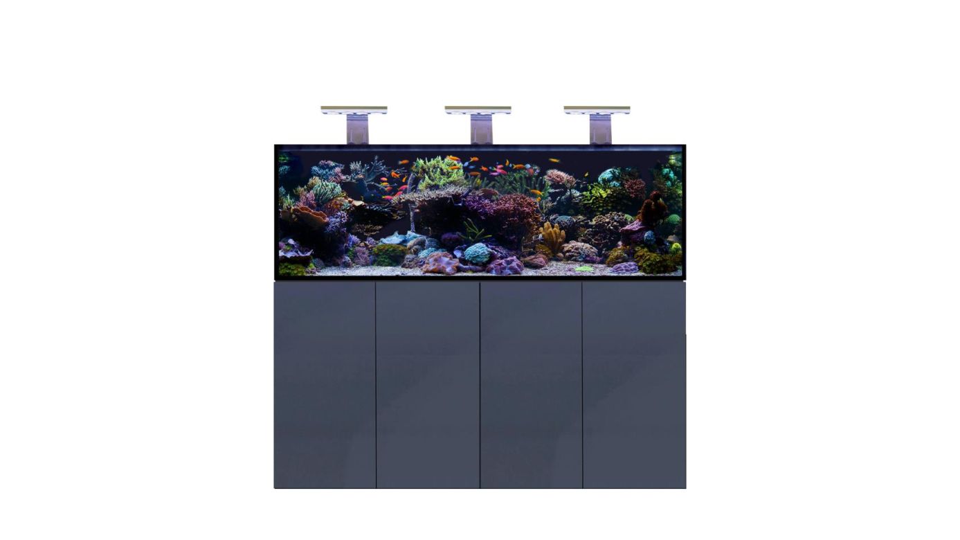 D-D AQUA-Pro Reef 1800 Metal Frame Anthracite Gloss Aquariumsystem 180x60x56cm
