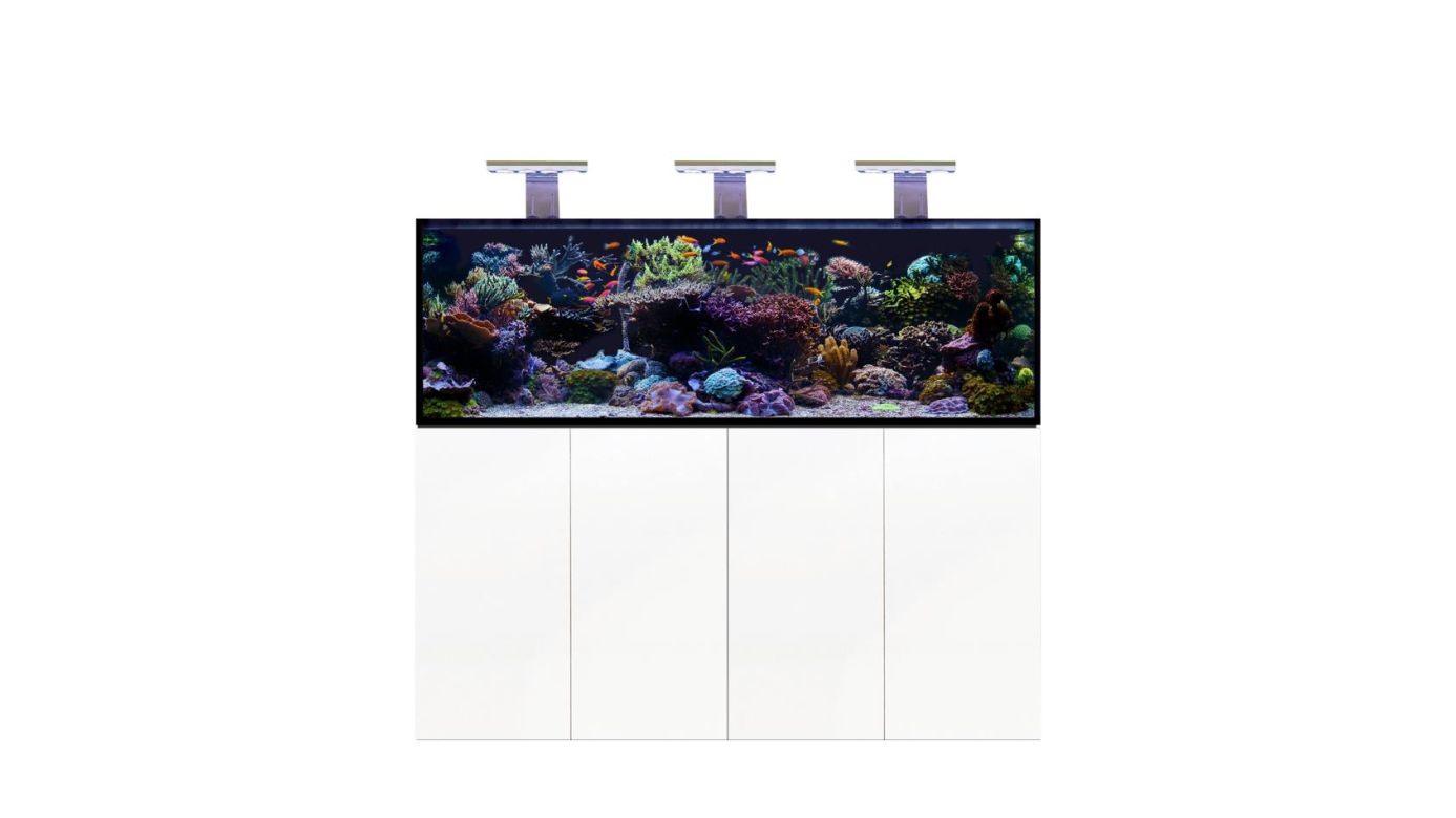 D-D AQUA-Pro Reef 1800 Metal Frame White Gloss Aquariumsystem 180x60x56cm