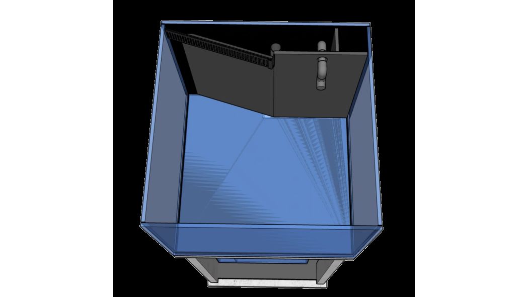 D-D Reef-Pro 600 Platinum Oak Aquariumsystem 60x60x46cm