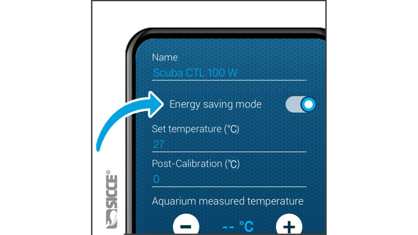 Sicce Scuba Contactless Regelheizer Heizstab 50 W