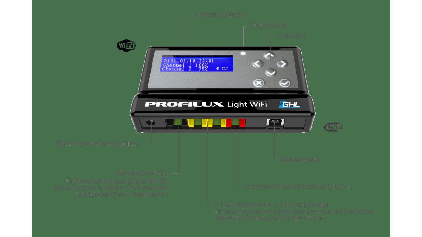GHL ProfiLux Light WIFI weiß universal