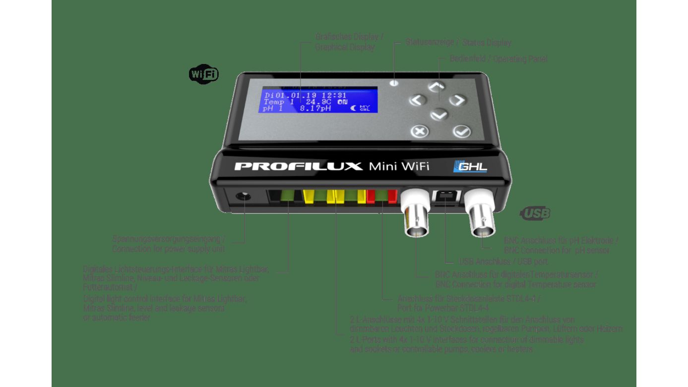 GHL ProfiLux Mini WIFI weiß Schuko