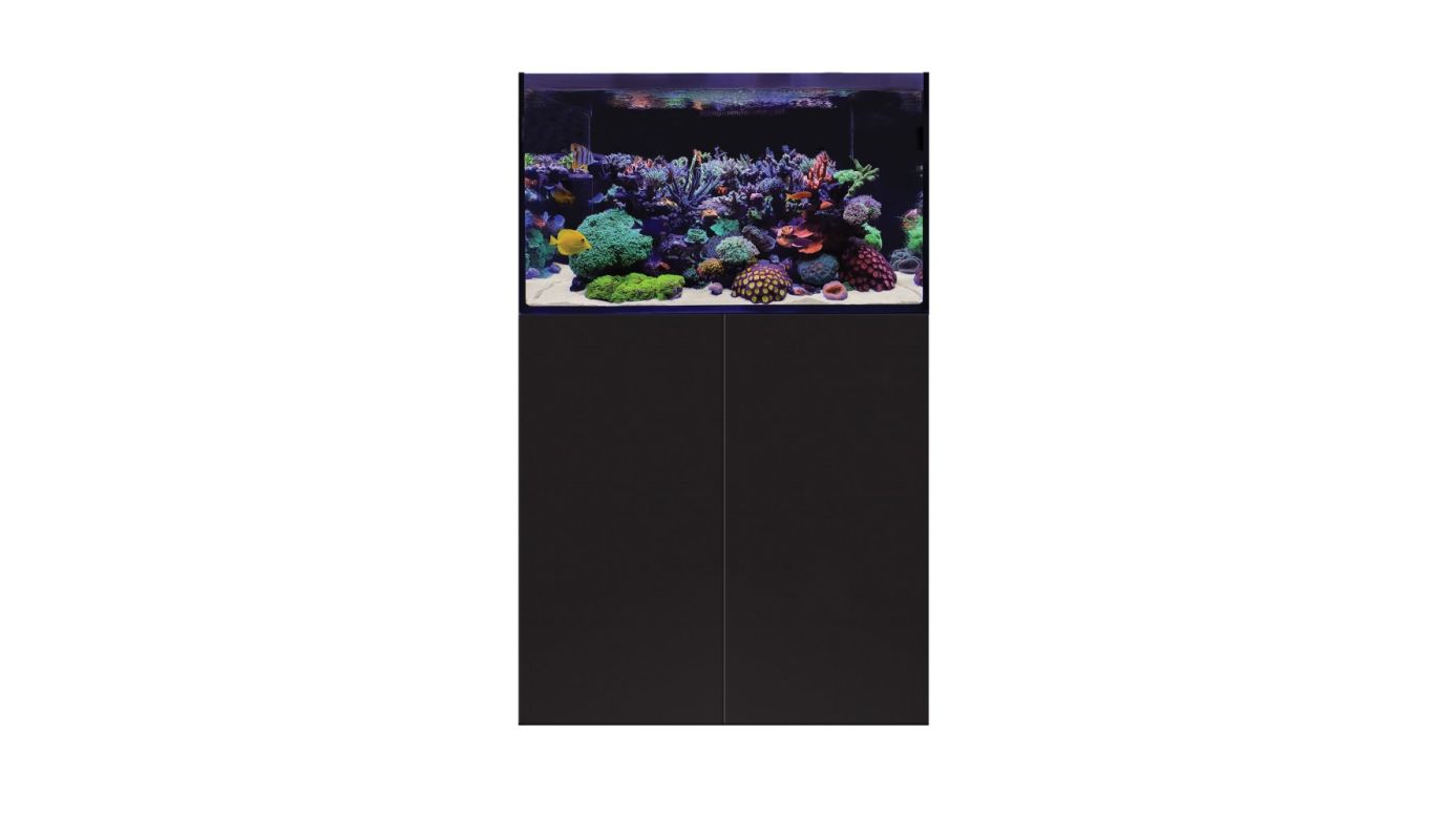 D-D AQUA-Pro Reef 900 Black Gloss 90x50x56cm Aquariumsystem mit Holzschrank