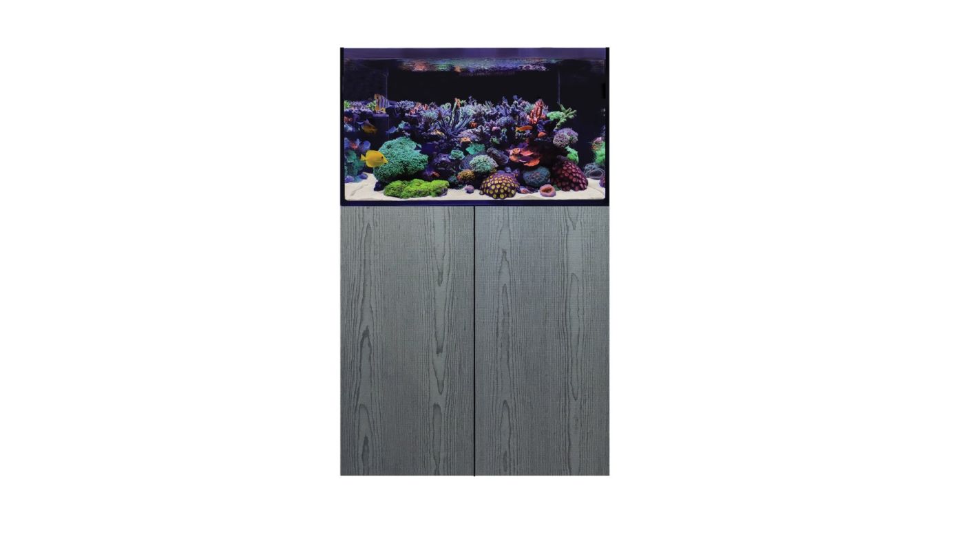 D-D AQUA-Pro Reef 900 Carbon Oak 90x50x56cm Aquariumsystem mit Holzschrank