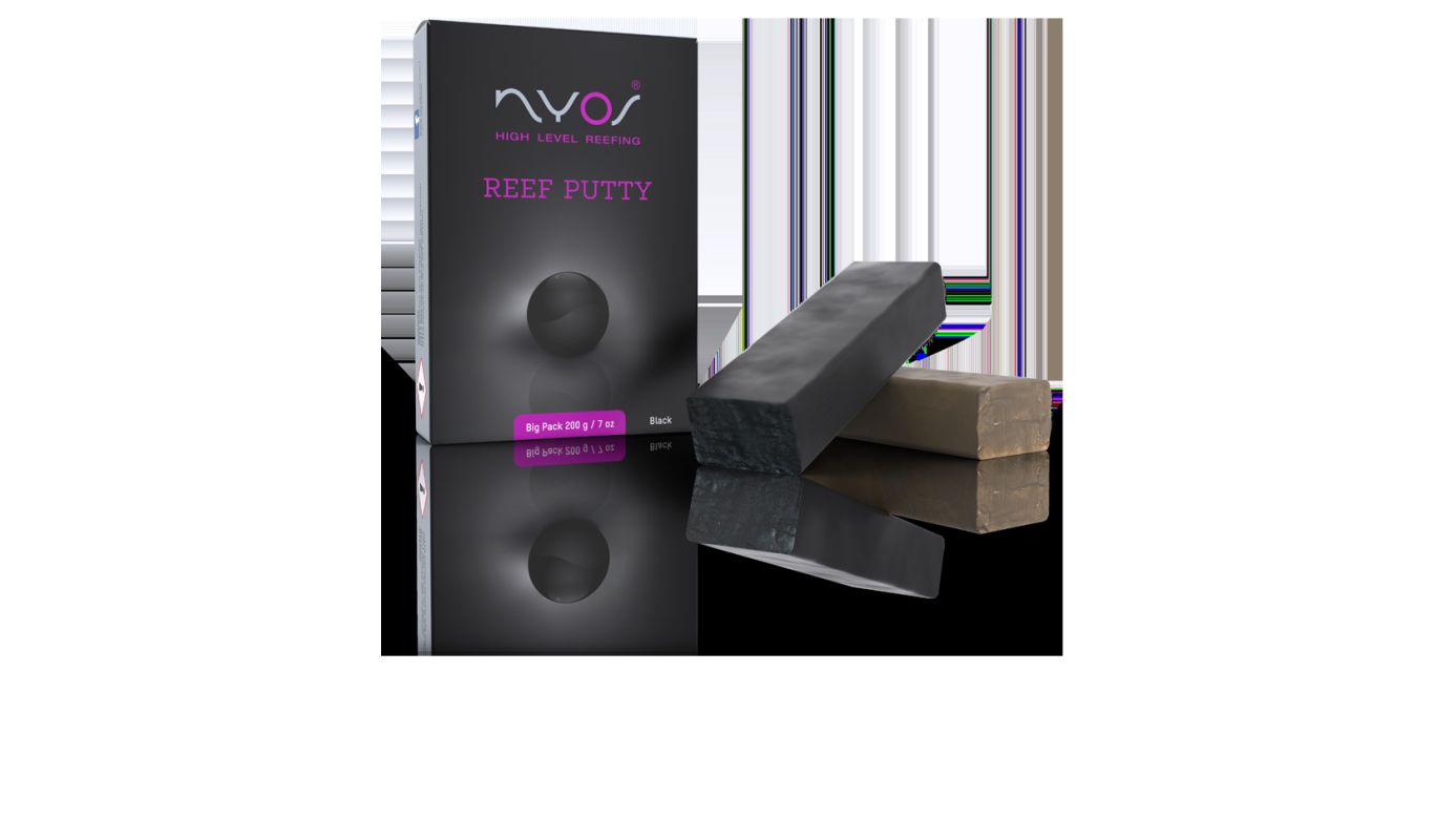 Nyos Reef Putty Black Zweikomponenten-Kleber 200 g