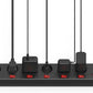 Hama Steckdosenleiste 6-fach XL schwarz, einzeln schaltbar mit Überspannungsschutz