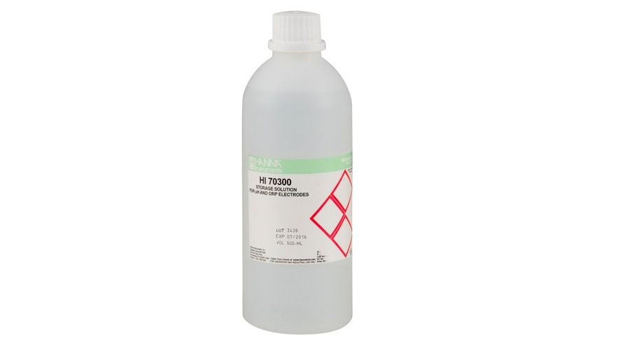 Hanna HI70300L Aufbewahrungslösung für Elektroden, 500 ml Flasche