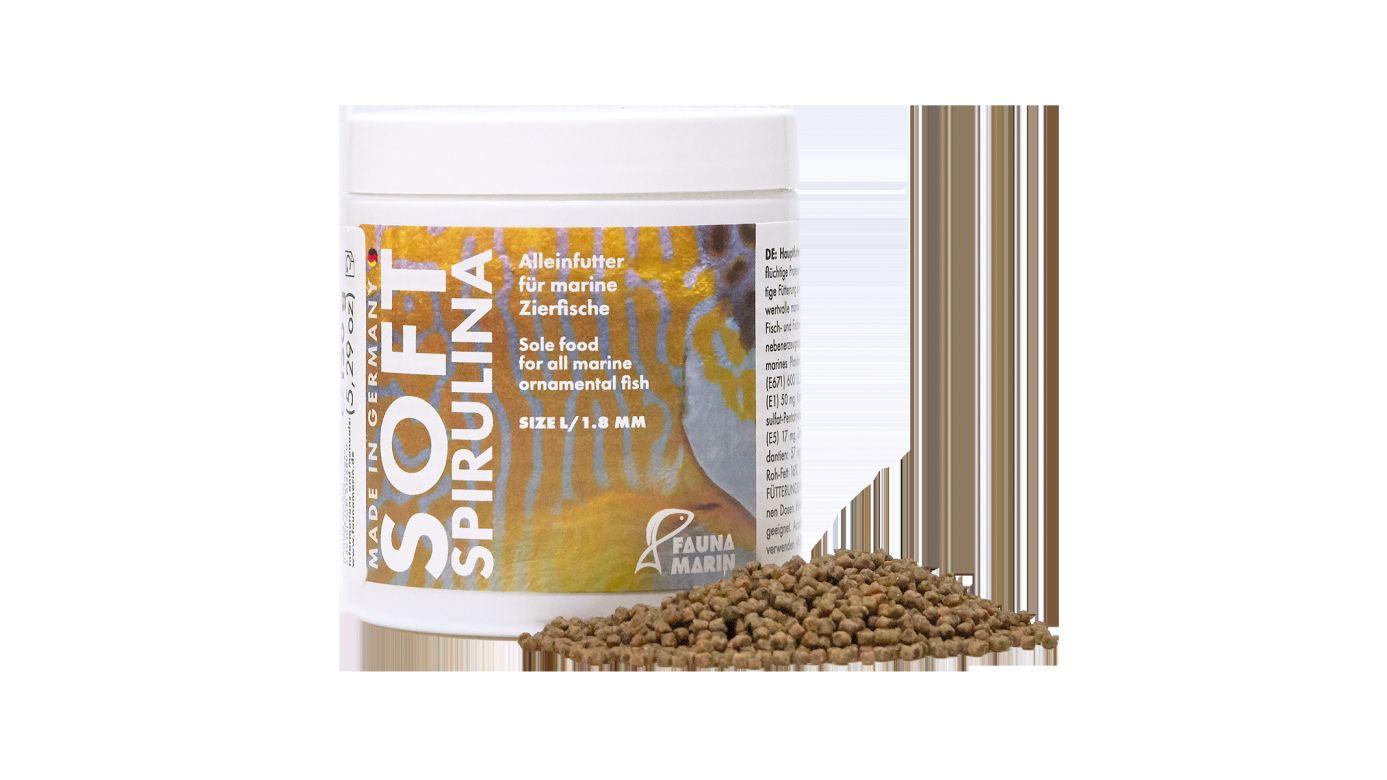 Fauna Marin Soft Spirulina L Granulatfutter 150 g
