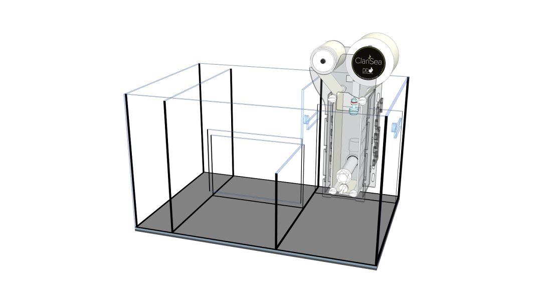 D-D AQUA-Pro Reef 1200 Anthracite Matt 120x60x56cm Aquariumsystem mit Holzschrank