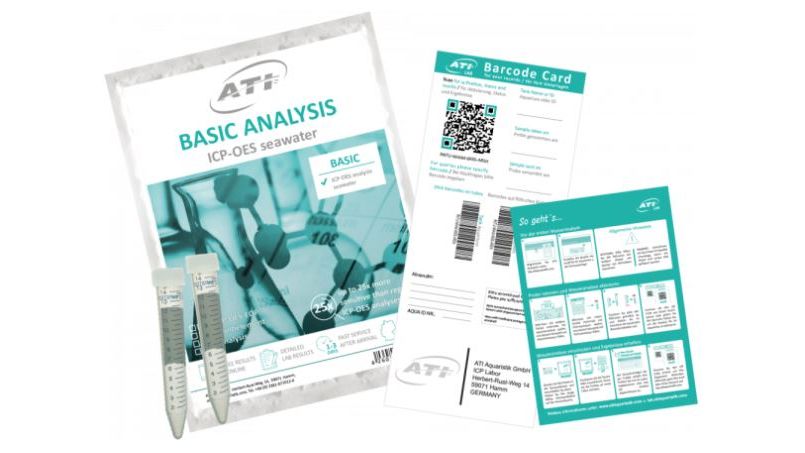 ATI ICP-OES Standard Basis Analysis Wasseranalyse (3 St.)